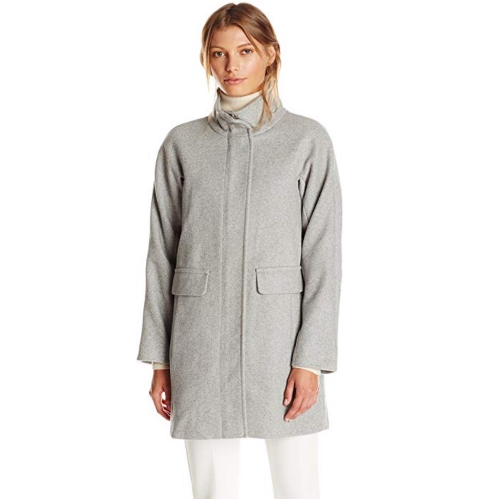 Grey Peacoat